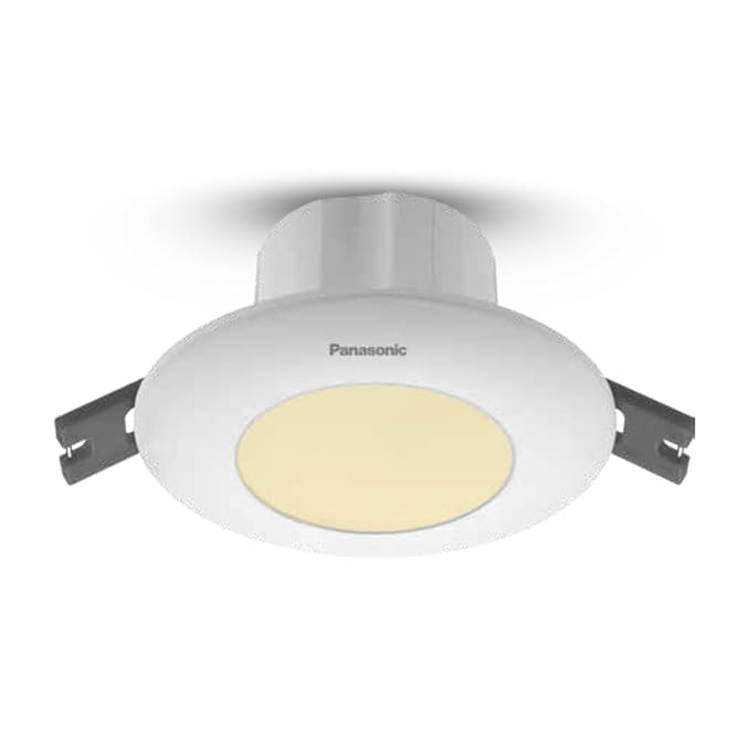 Panasonic 5W Warm White Deep Junction Round LED Downlighter | Glare-Free Ceiling Light