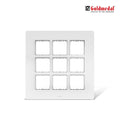 Goldmedal Air A3 18M Cover Plate – White Modular Switch Plate
