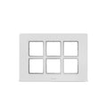 Goldmedal Air A3 12M Cover Plate – White Modular Switch Plate