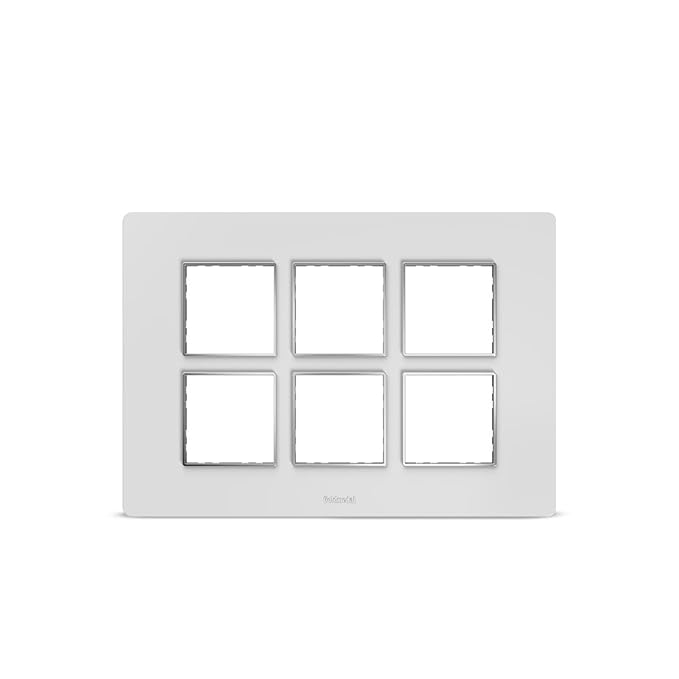 Goldmedal Air A3 12M Cover Plate – White Modular Switch Plate