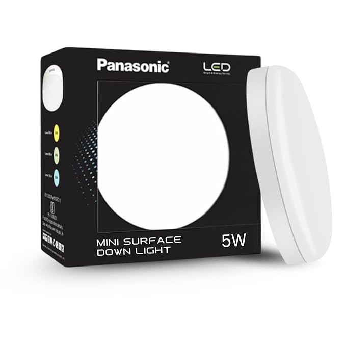 Panasonic Mini Surface LED Light – 5 Watt | Cool White 6500K
