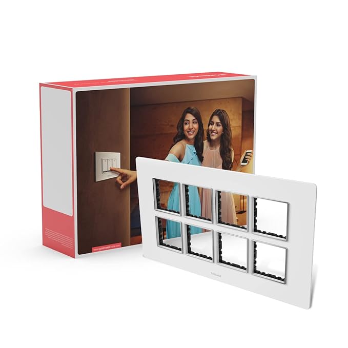 Goldmedal Air A3 16M Cover Plate – White Modular Switch Plate