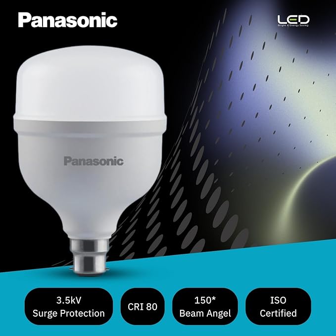 Panasonic 70W Cool White 6500K LED Bulb | Super Bright Energy Saving Light B22