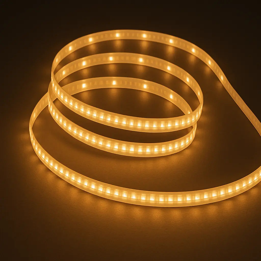 Warm White 3000K LED Strip Light 5 Meter | 240/meter High-Density LEDs | Flexible Indoor Lighting