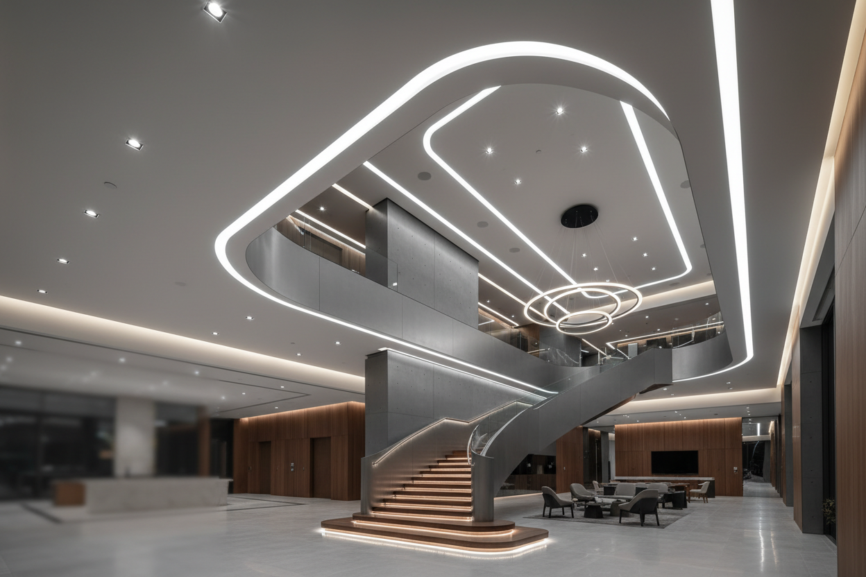 Led House - Dramatic LED Hero Banner